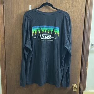 Vans long sleeve shirt XL